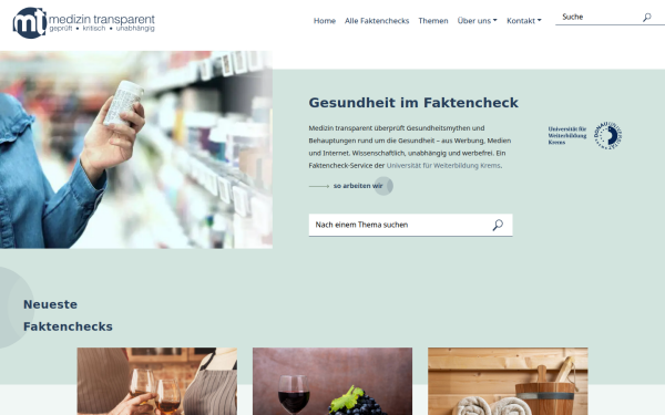 medizin-transparent.at