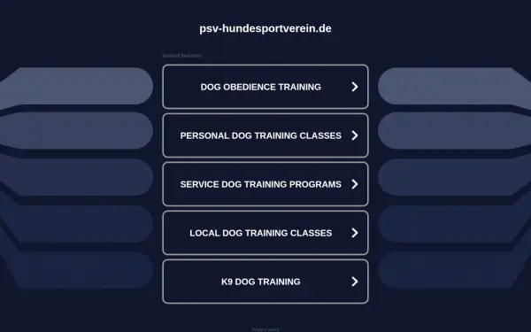 psv-hundesportverein.de
