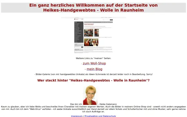 heikes-handgewebtes.de