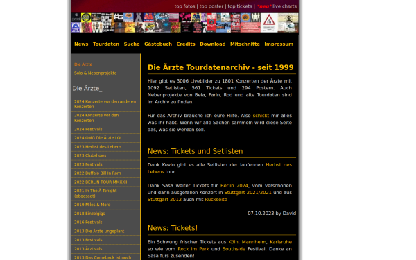 www.tourdatenarchiv.de