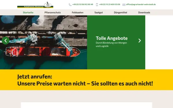 agrarhandel-wehrstedt.de