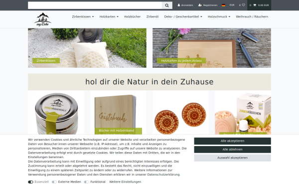 www.myzirbe.at