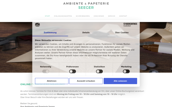 www.ambiente-seeger.de