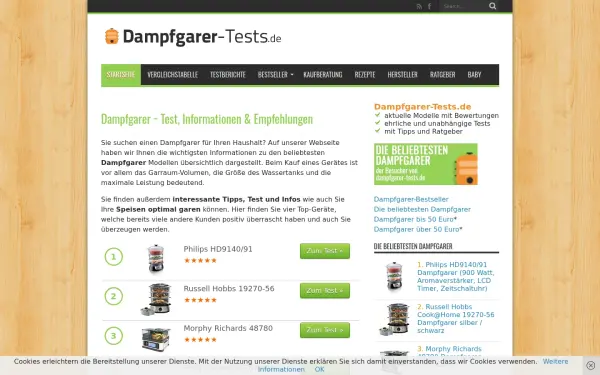 www.dampfgarer-tests.de
