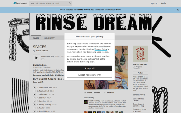 rinsedream.bandcamp.com