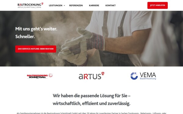 bautrocknung.com