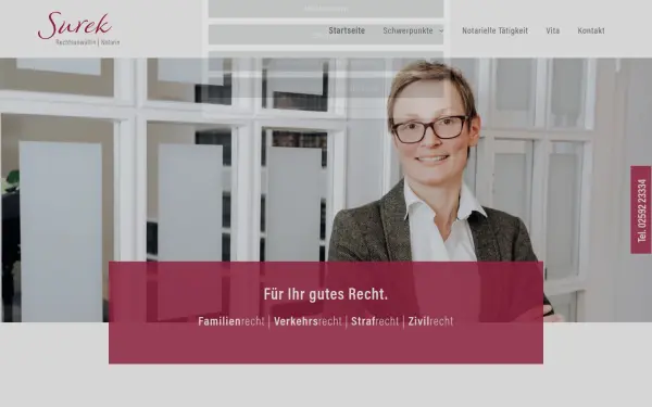 kanzlei-surek.com