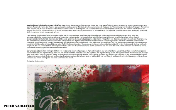 aesthetikundideologie.de