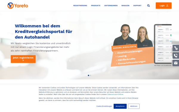 www.yareto.de