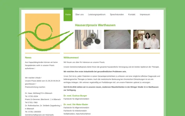 hausarztpraxis-warthausen.de
