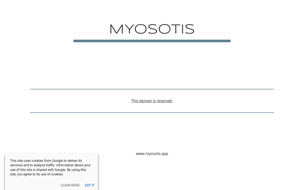 www.myosotis.app