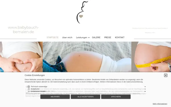 babybauch-bemalen.de