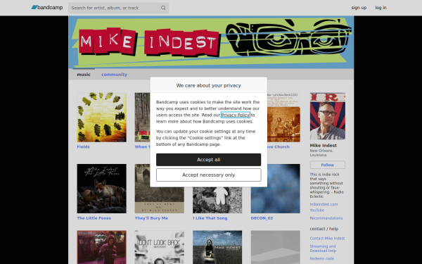 mikeindest.bandcamp.com