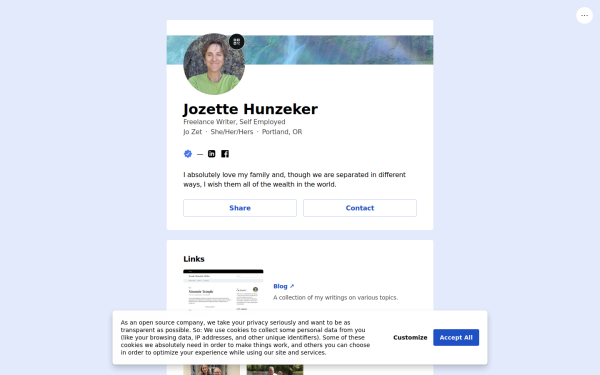 jozettehunzeker.bio