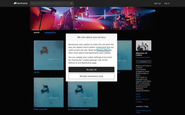 absenceofcolors.bandcamp.com