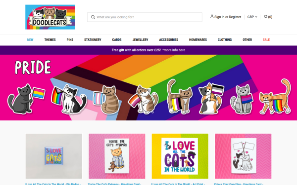 doodlecatsshop.co.uk