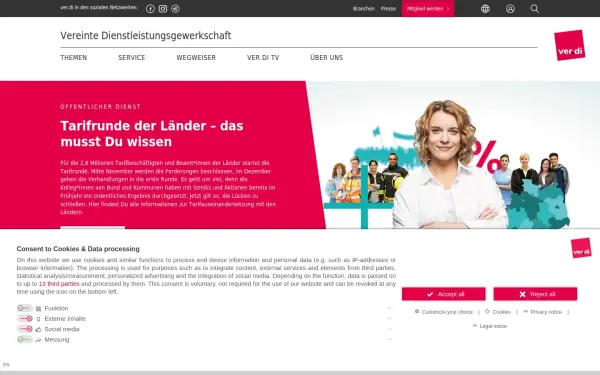 www.verdi.de