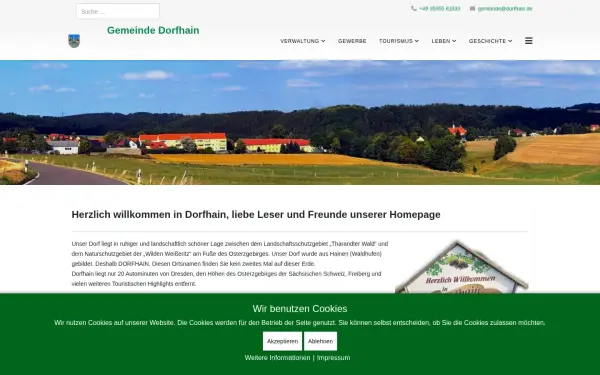dorfhain.de