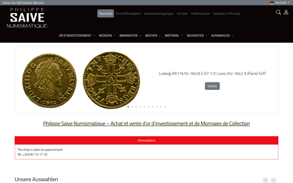 www.saivenumismatique.de