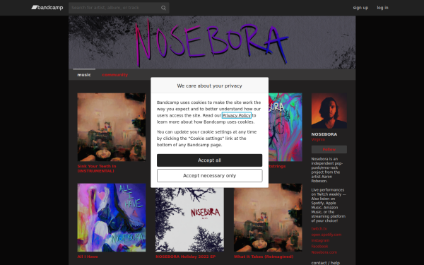 nosebora.bandcamp.com
