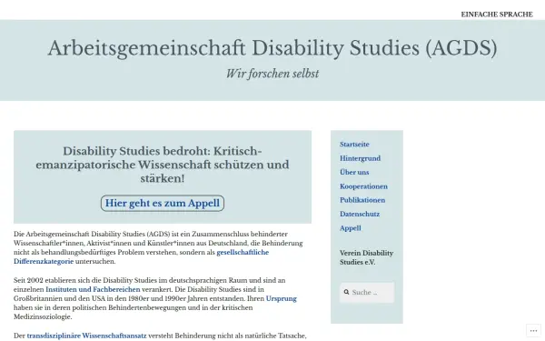 disabilitystudies.de
