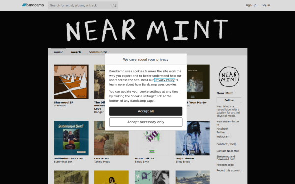 nearmint.bandcamp.com