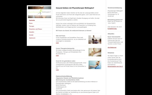 www.physiotherapie-wellingdorf.de