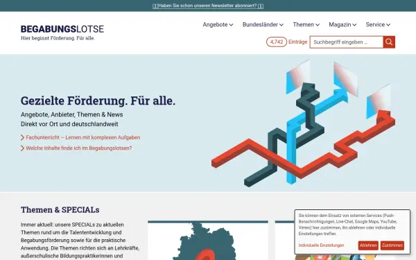 www.begabungslotse.de