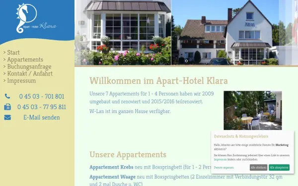 www.apart-hotel-klara.de