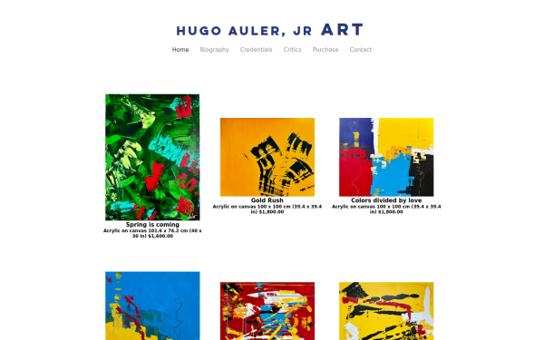 www.hugoaulerjrart.com