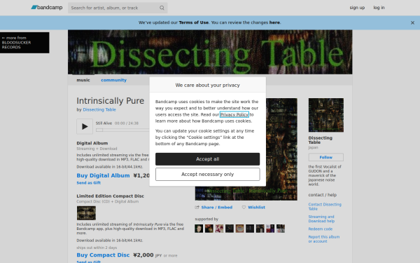 dissectingtable.bandcamp.com