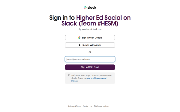 higheredsocial.slack.com