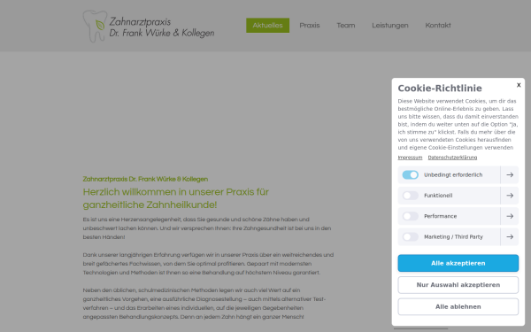 www.zahnarzt-wuerke.de