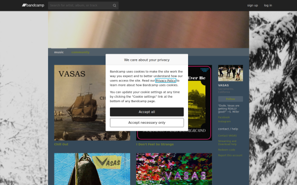 vasas.bandcamp.com
