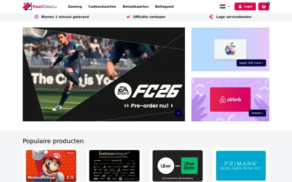 kaartdirect.nl