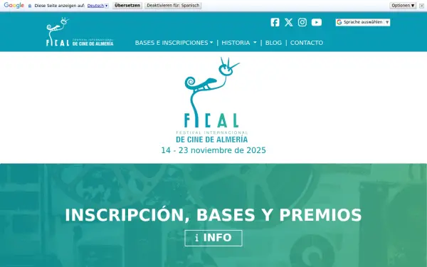 www.festivaldealmeria.com
