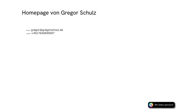 gregorschulz.de