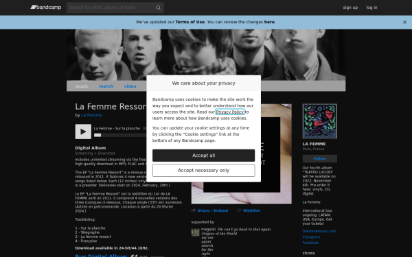 lafemmeressort.bandcamp.com