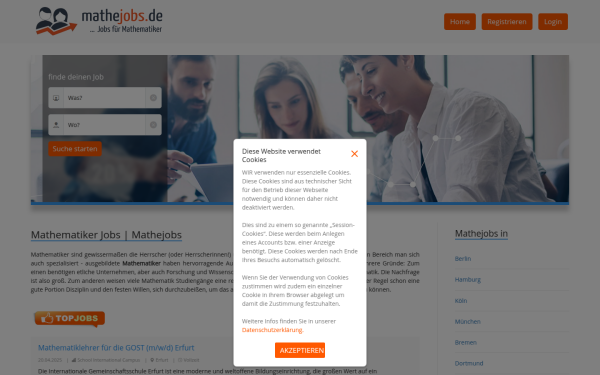 www.mathejobs.de