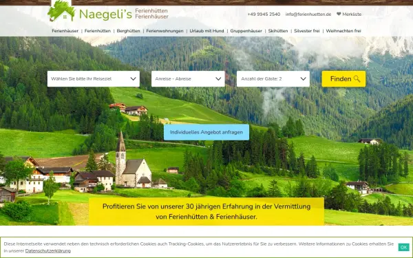 www.ferienhuetten.de