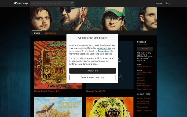 stepdad.bandcamp.com
