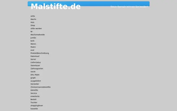malstifte.de