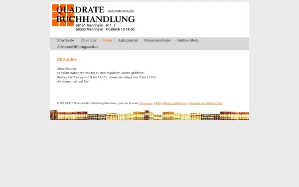 quadrate-buchhandlung.de