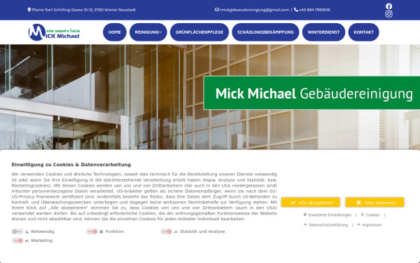 www.gebaeudereinigung-mick.at