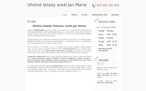 www.uhli-janmaria.cz