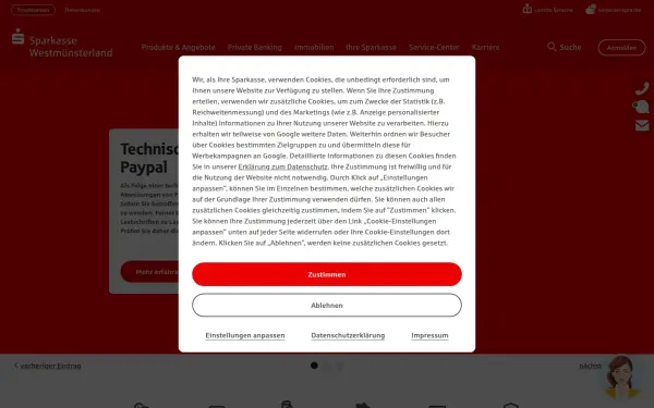 www.sparkasse-westmuensterland.de