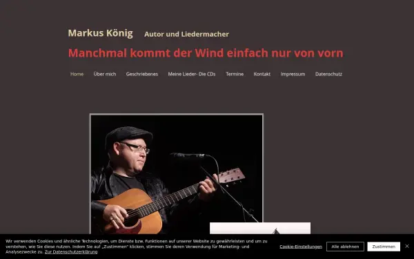 www.manchmalkommtderwindeinfachnurvonvorn.de
