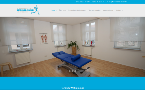 physiopark-erlangen.de