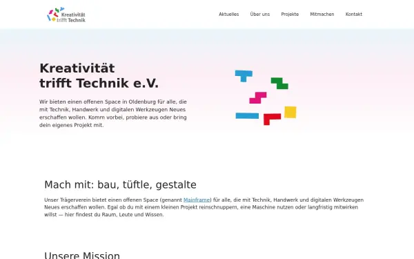 www.kreativitaet-trifft-technik.de