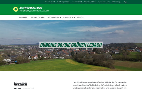 gruene-lebach.de